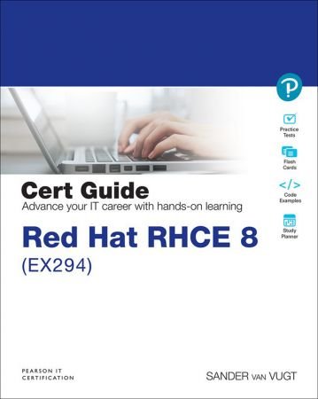 Red Hat RHCE 8 (EX294) Cert Guide Front Cover